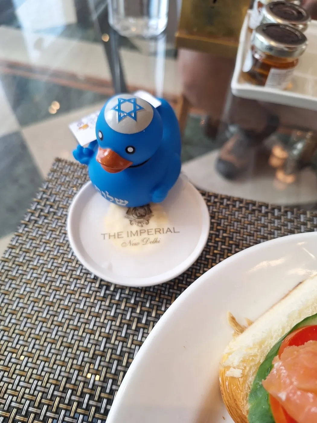 A meal with a duck! — New Delhi, India